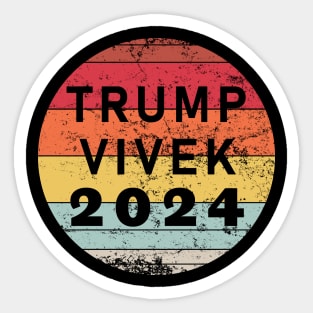 TRUMP VIVEK 2024 Sticker